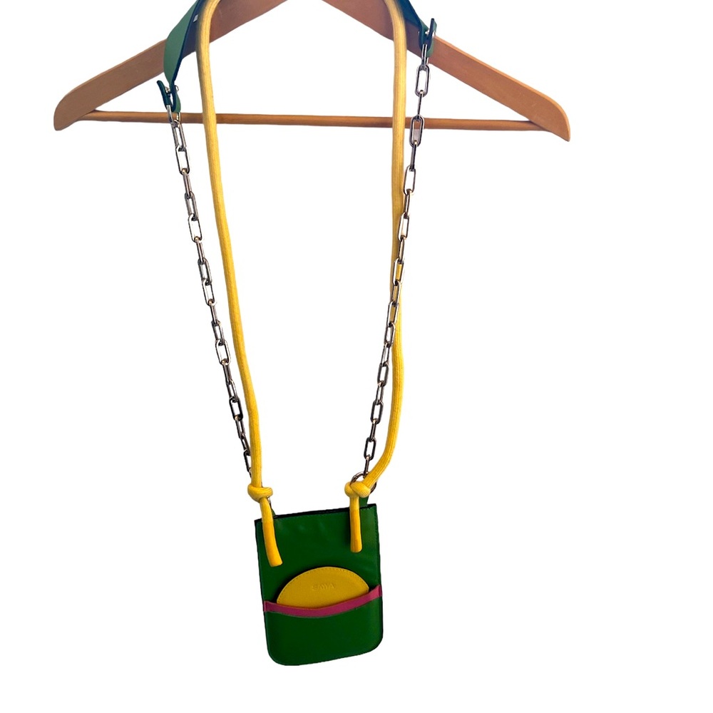 Sayya leather mini crossbody bag